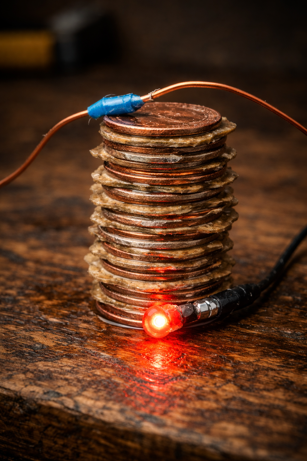 Dad Science: The Coin Battery Stack