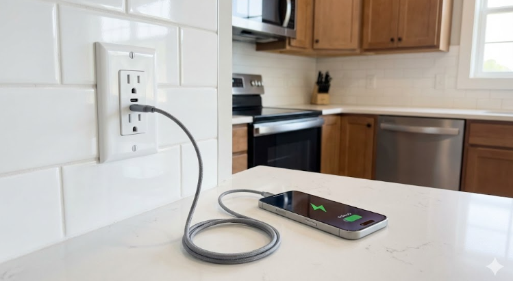 Upgrade: USB-C Wall Outlets