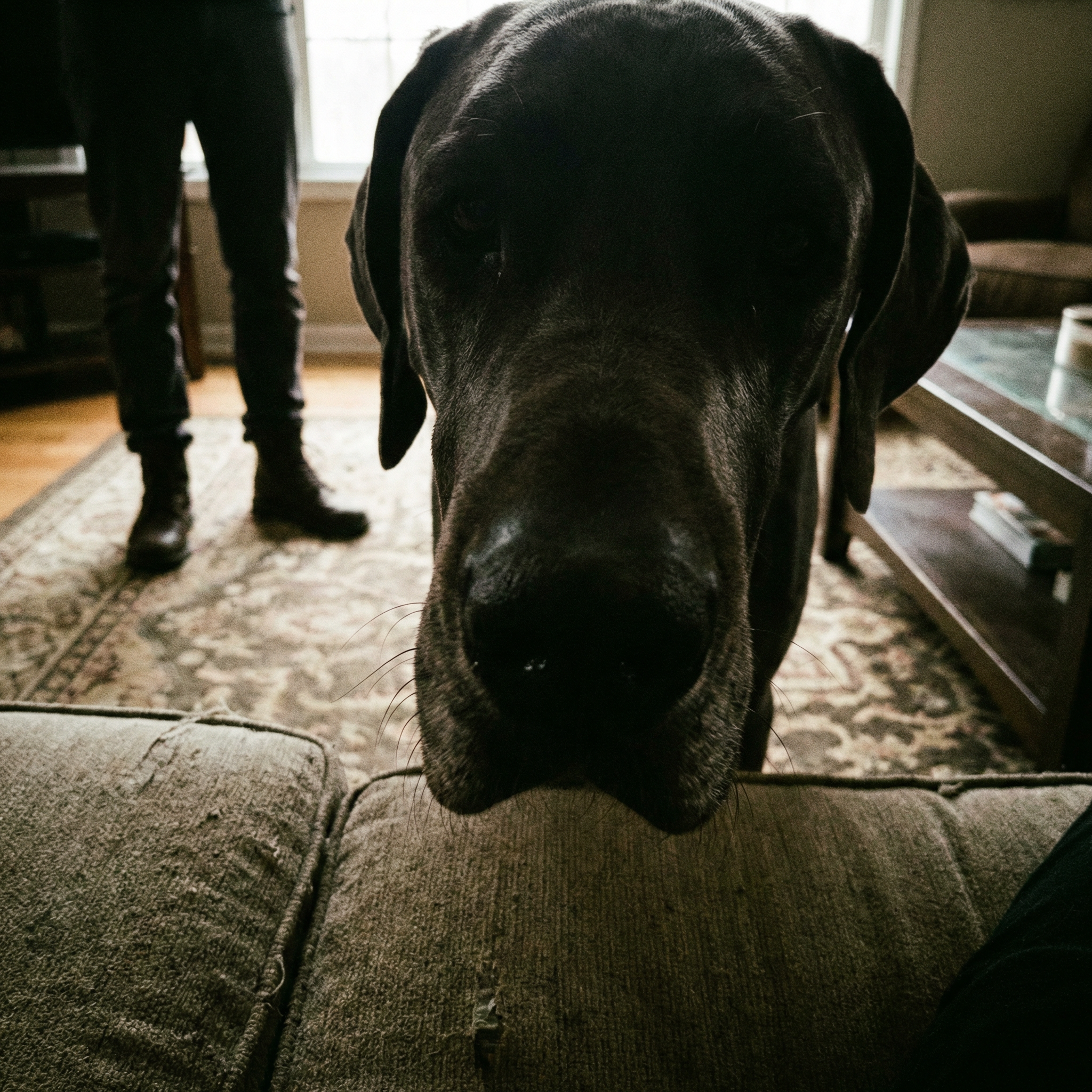 My first job & the dog/horse