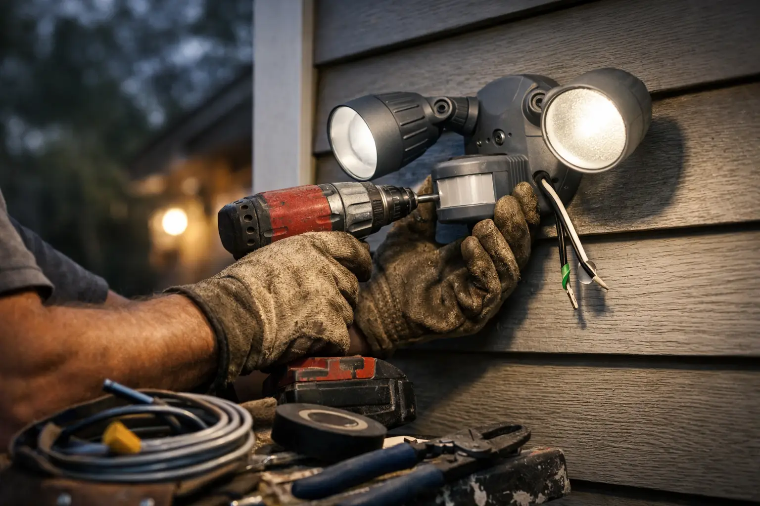 How to Install Outdoor Security Lights